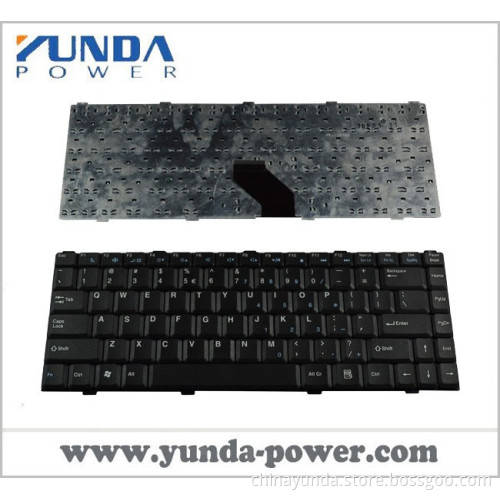 High Quality Replacement Laptop Keyboard for ASUS Z96 S62 S96 Black Color